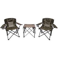 2 Bog Boy Chairs and 1 Table Combo- Burly Tan Camo
